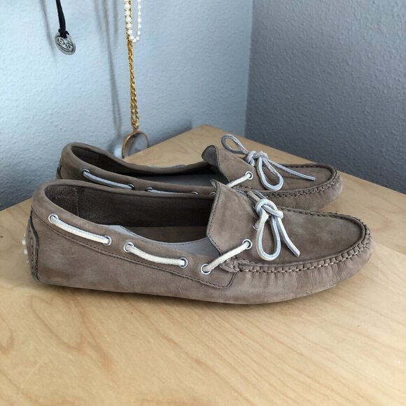 Cole Haan Leather Driving Moccasins Loafers - Old Money Prep School - Picture 1 of 9